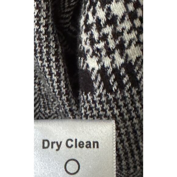 Coldwater Creek W18 Women’s Jacket Plaid Houndstooth Patchwork Style Zip Front - Picture 9 of 9